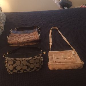 🔥 Bundle of 3 Coach Purses 👜
